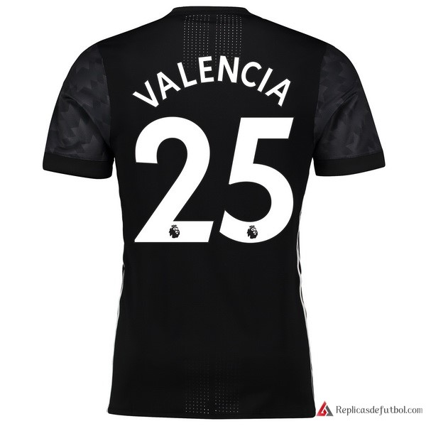 Camiseta Manchester United Segunda equipación Valencia 2017-2018